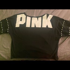 PINK crop top.
